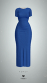 -Pixicat- Asta Dress (Blue)