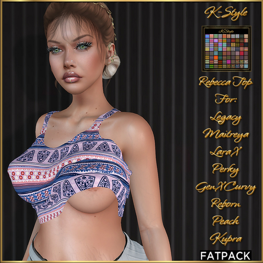 [K-Style] REBECCA TOP - FATPACK #5