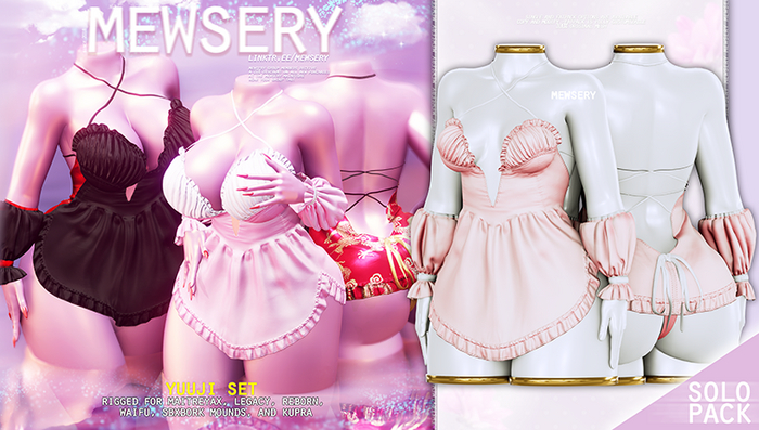 #Mewsery Yuuji Set{Rose}