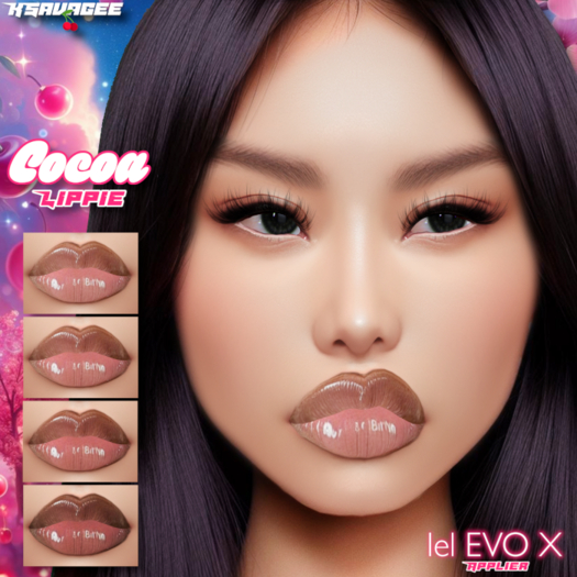 *KSAVAGEE*  Cocoa Lippie Evo X