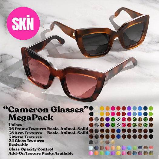 SKN -Cameron Glasses - MEGAPACK - Add me