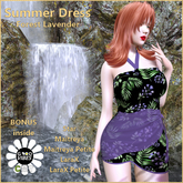 GoodVibes Summer Dress Forest Lavender