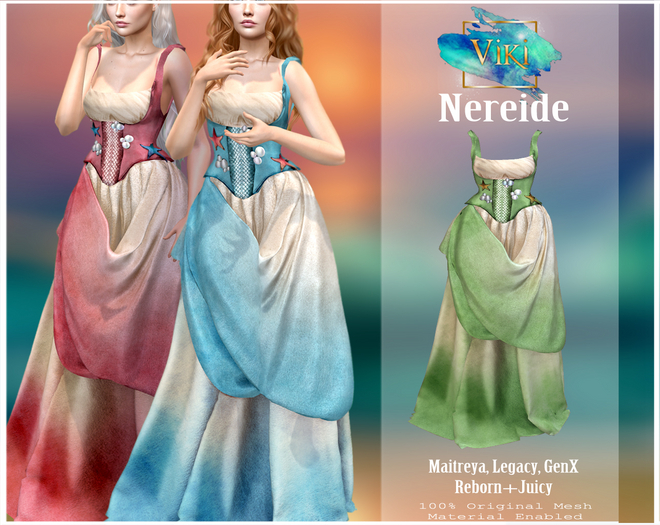 .Viki. Nereide - Green