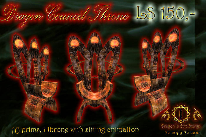 Dragon Council Throne