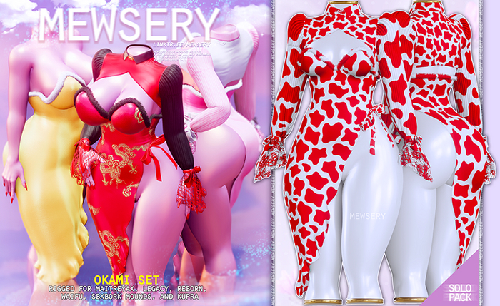 #Mewsery Okami Set{Cow.Ruby}