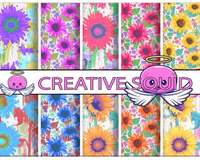 Sunflower Seamless Textures