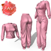 Pink Sweats Outfit