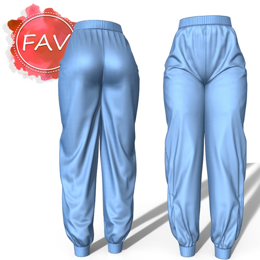 Blue Sweat Pants