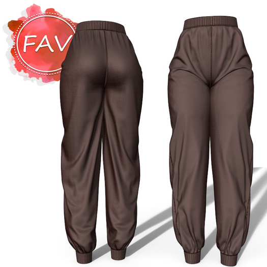 Brown Sweat Pants