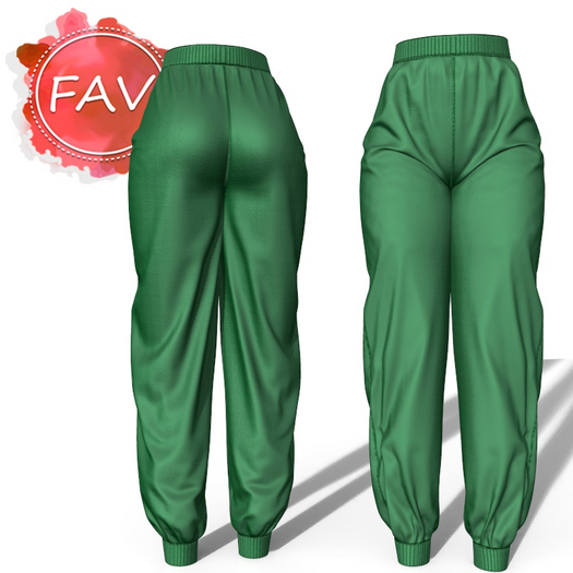 Green Sweat Pants