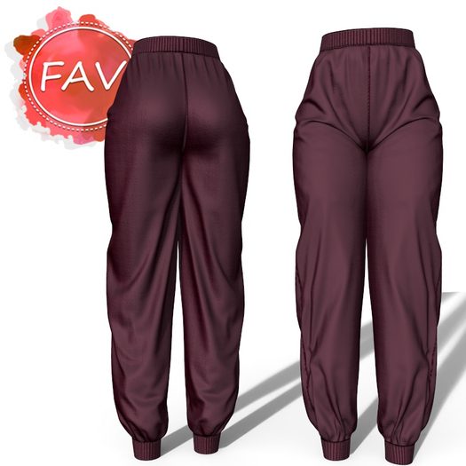Wine Sweat Pants