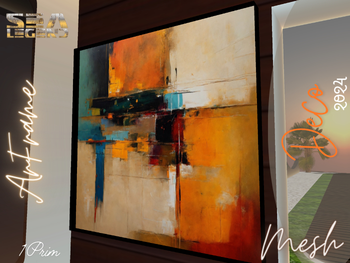 Frame Art Mesh Legend Sea v14
