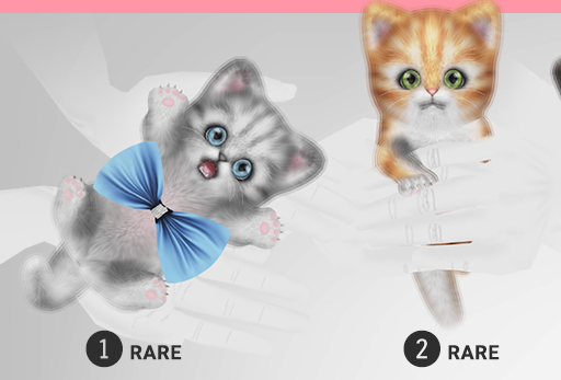 SEmotion Libellune Tiny Kitten Holdable RARE 01