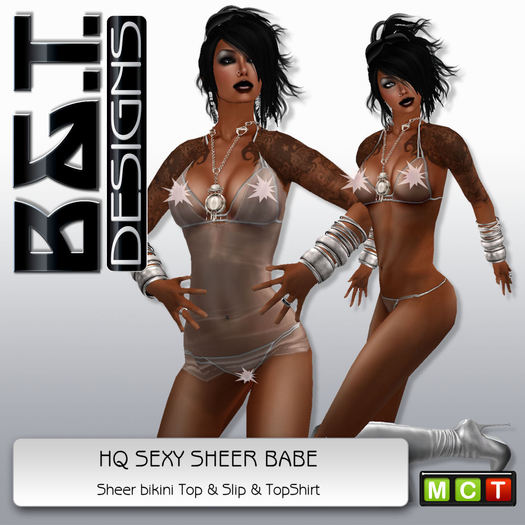 :.<B&T>.: Sheer that Time Silver [SPECIAL LOWPRICE 50L$ SALE]