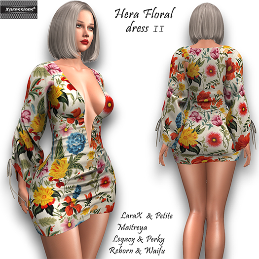 [Xprs] - Hera Floral Dress II