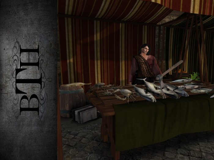 .:BTH:. Medieval Fish Market Stall