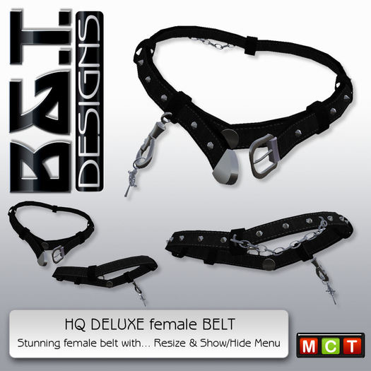 :.<B&T>.: DeLuXe BeLt - Black