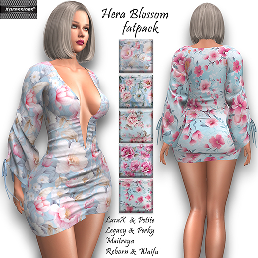 [Xprs] - Hera Blossom Dress FATPACK