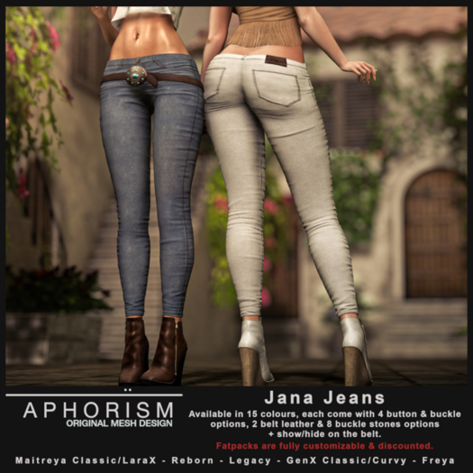 !APHORISM! Jana Jeans Fatpack