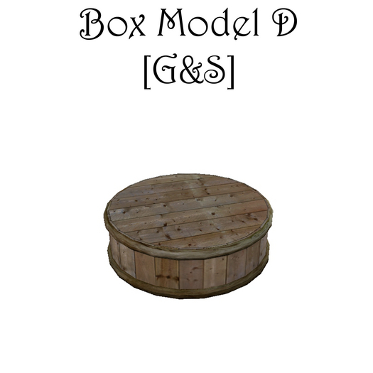 *TEXTURE* Box Model D [G&S] for sale