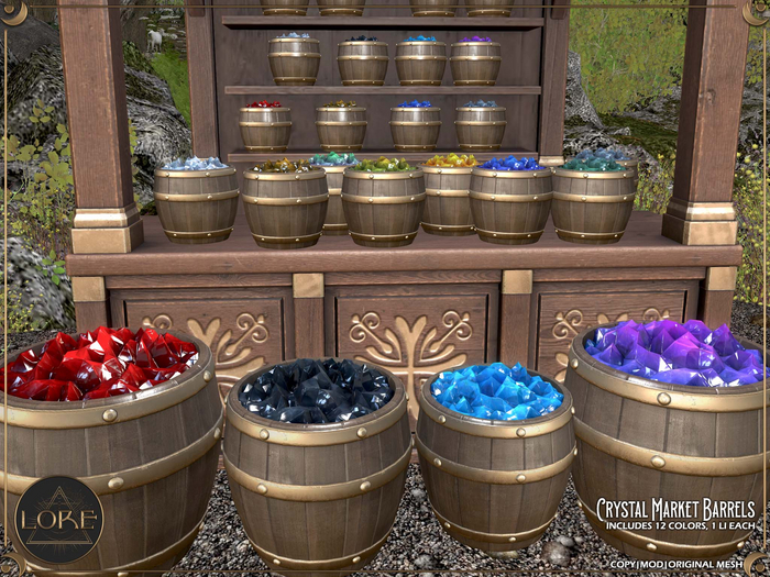 LORE Crystal Market Barrels