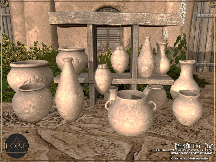 LORE Oasis Pottery [clay] 