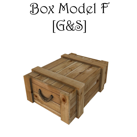 *TEXTURE* Box Model F [G&S] for sale