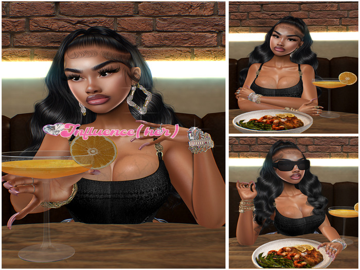 Influence(HER) Foodie Posepack