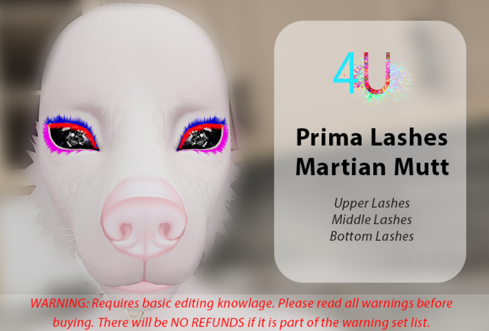 [4U] Prima Lashes Martian Mutt