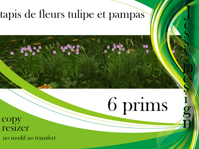 --vendor--tapis de fleur tulipe rose