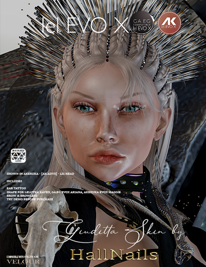 Giuditta skin HN  VELOUR  tone GLAM 