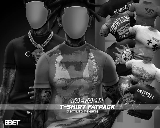 BET- "TOPFORM" GRAPHIC T-SHIRT DEMO