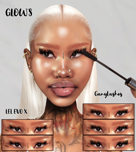 GLOW'S-GANYLASHES
