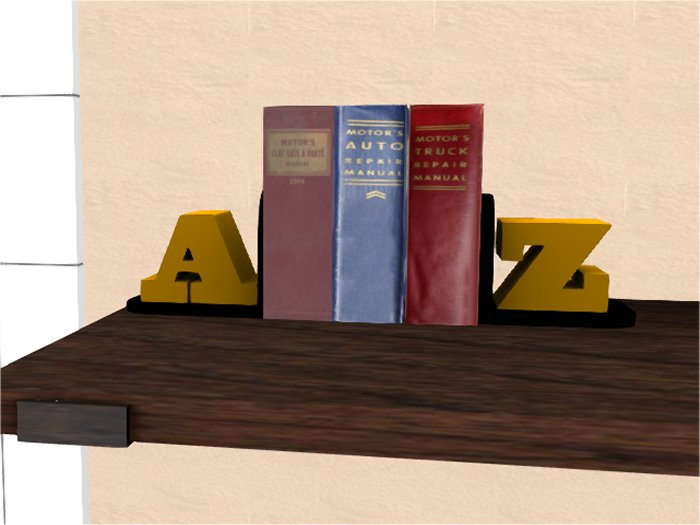 Motor Manual Compact Bookshelf Storage Unit