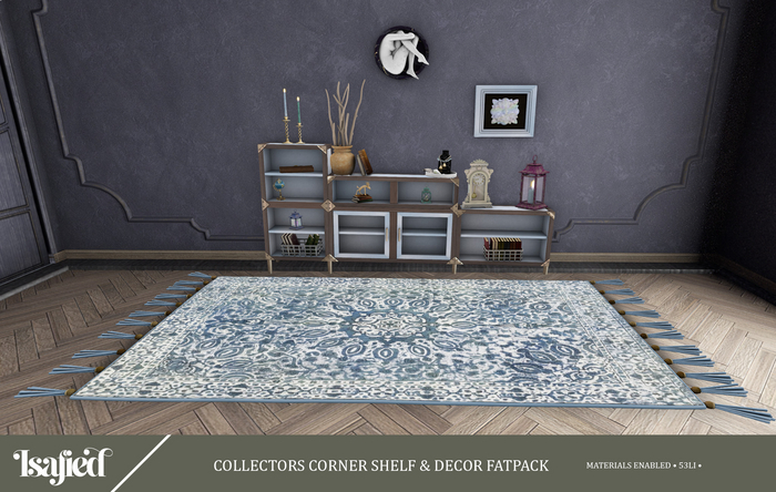 {Isafied} Collectors Corner Shelf & Decor - Fatpack-