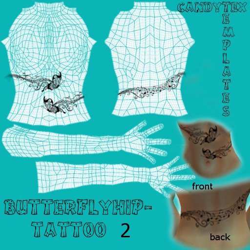 ****CandyTex**** Butterfly-tattoo-template2