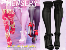 #Mewsery Pulset Heels{Noir}