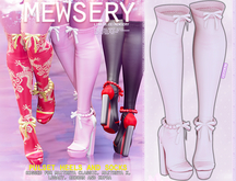 #Mewsery Pulset Heels{Pink}