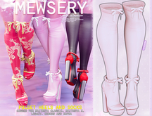 #Mewsery Pulset Heels{Rose}