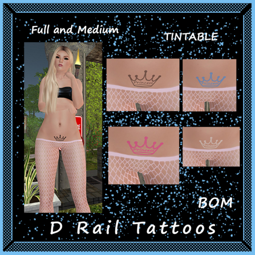 Princess Tummy Tattoo – BOM