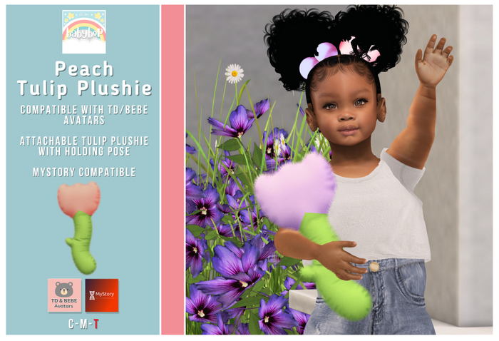 ::bb:: Tulip Plushie - Peach - TD