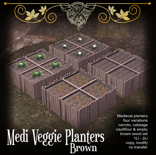 [WM] Medi Veggie Set - Brown