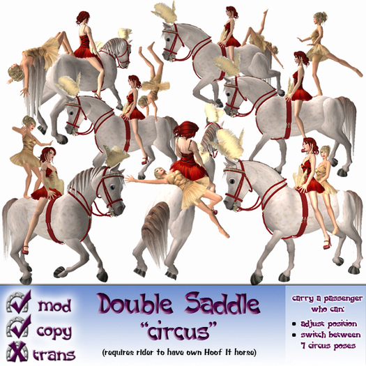 !HI! Double Saddle - circus