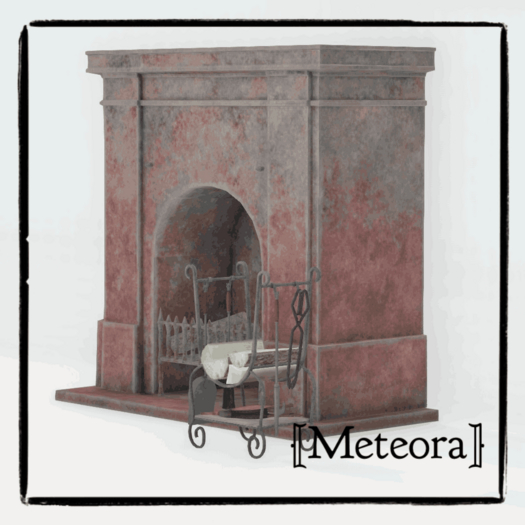 [M] Iron Fireplace & set