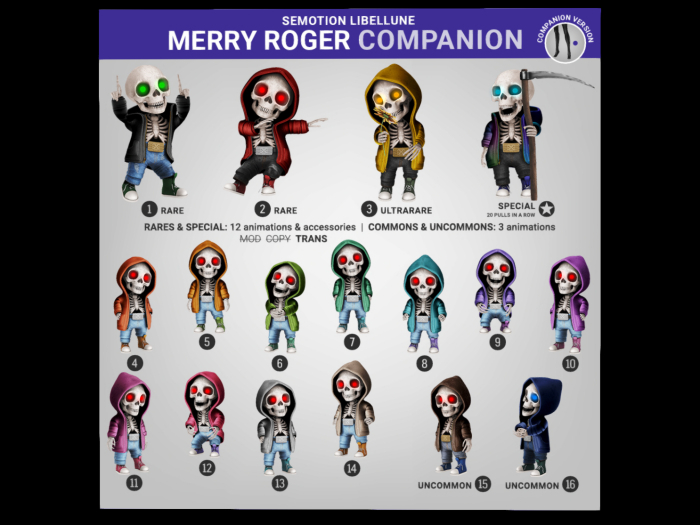 SEmotion Libellune Merry Roger Companion COMMON 07