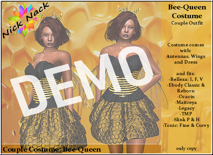 NN_Bee-Queen DEMO Costume