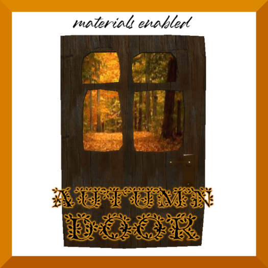 Animated Autumn Door