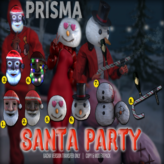 8. PRISMA - Santa Party  RARE