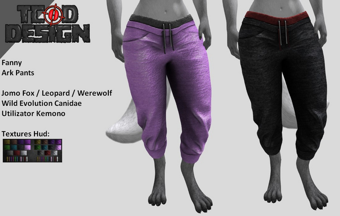 Ark Pants ~ Fanny (Hud textures) Jomo DEMO ~ Mesh