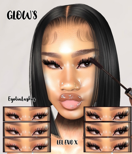 GLOW'S-EYELIALASHES